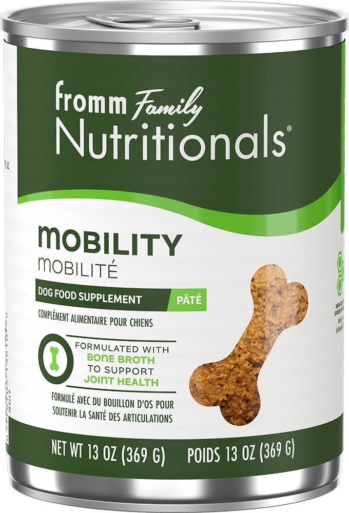 Fromm Nutritionals Mobility Dog Food Supplement Pate 13oz