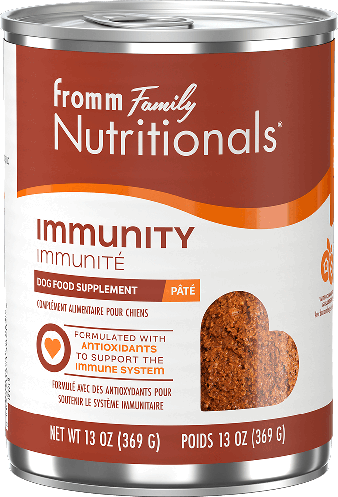 Fromm Nutritionals Immunity Dog Food Supplement Pate 13oz