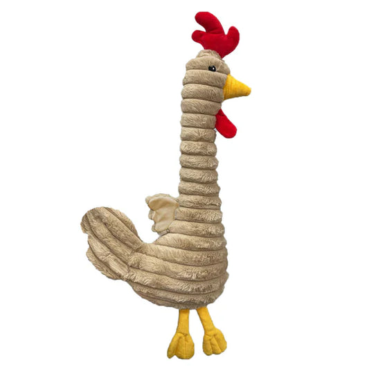 Petlou 13" Farm Friends Rooster Dog Toy