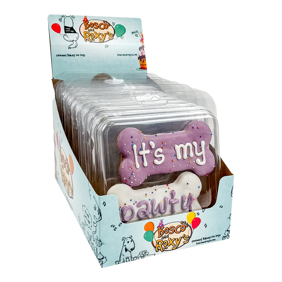 Bosco & Roxy's It's My Pawty Bone 2pack