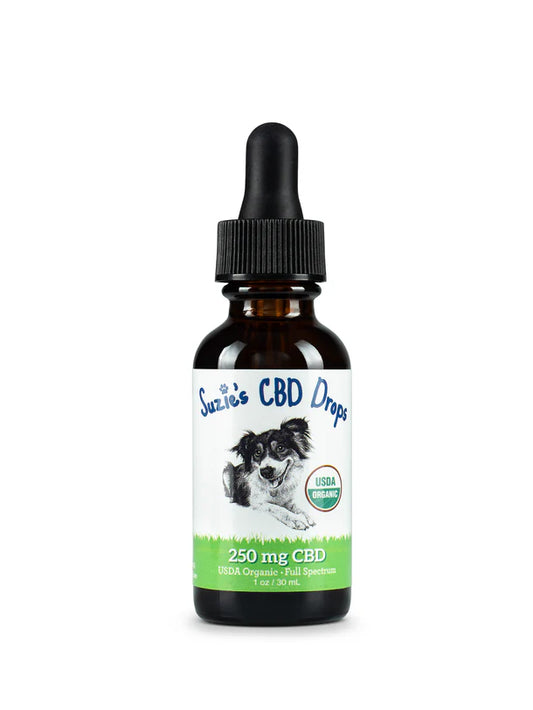 Suzie's 250mg CBD Drops for Dogs