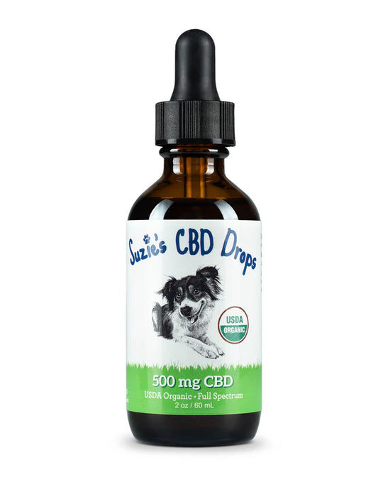 Suzie's 500mg CBD Drops for Dogs