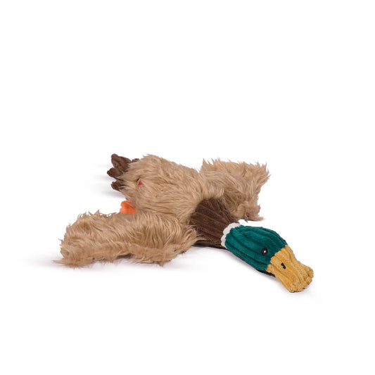 HuggleHounds X-Brace Drake Duck Dog Toy