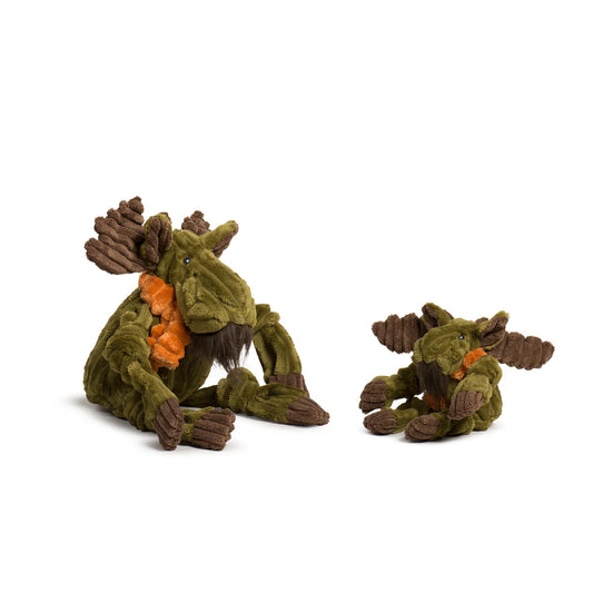 HuggleHounds Milo Moose Knottie Dog Toy