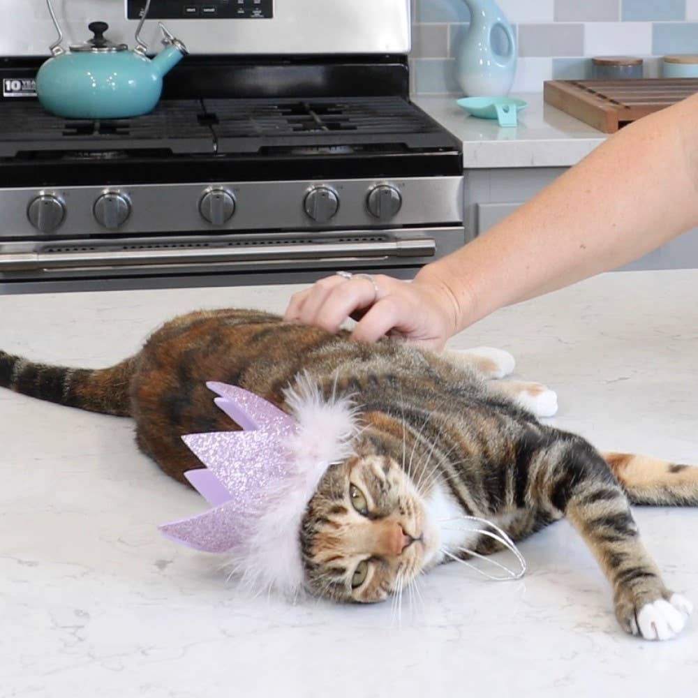 Huxley & Kent Party Crown Purple with SnugFit®