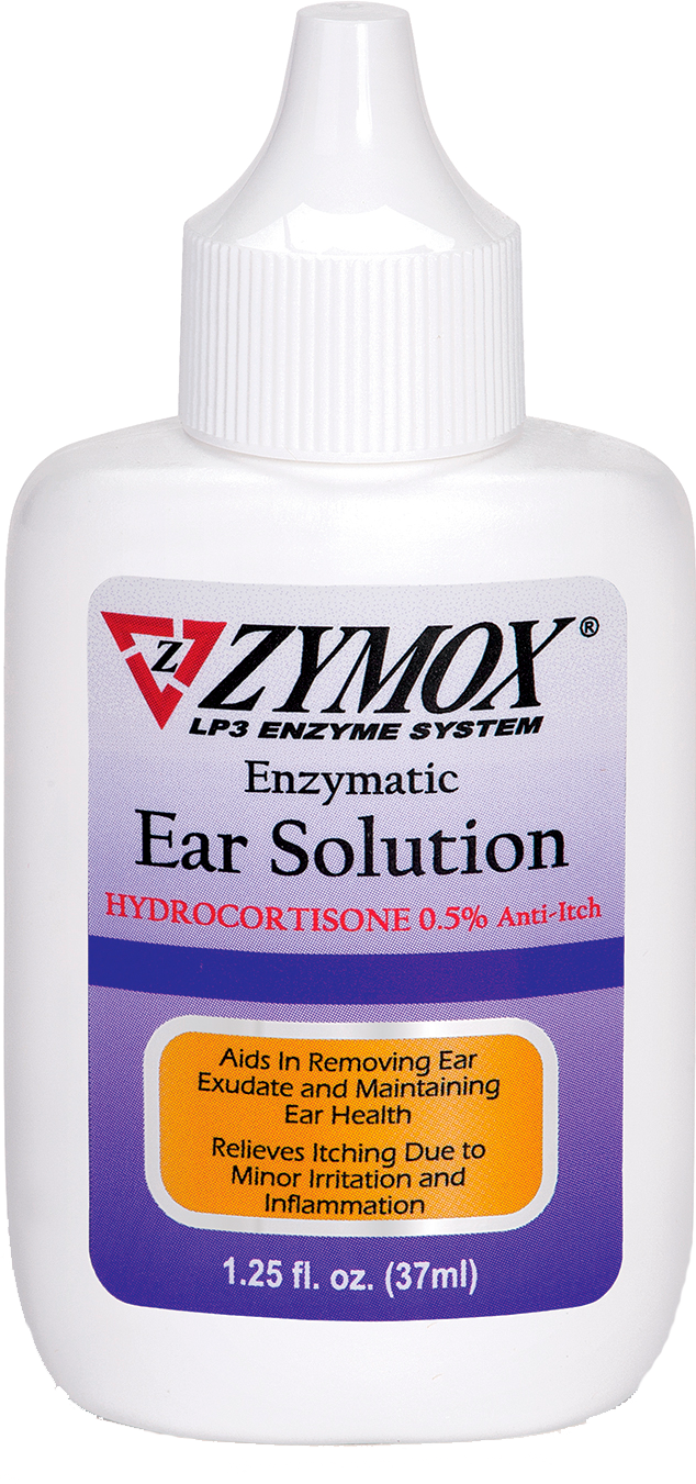 Zymox Enzymatic Ear Solution w/ 0.5% Hydrocortisone 1.25oz