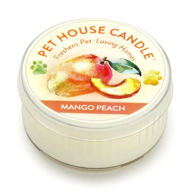 Pet House Mango Peach 1.5oz Mini Candle