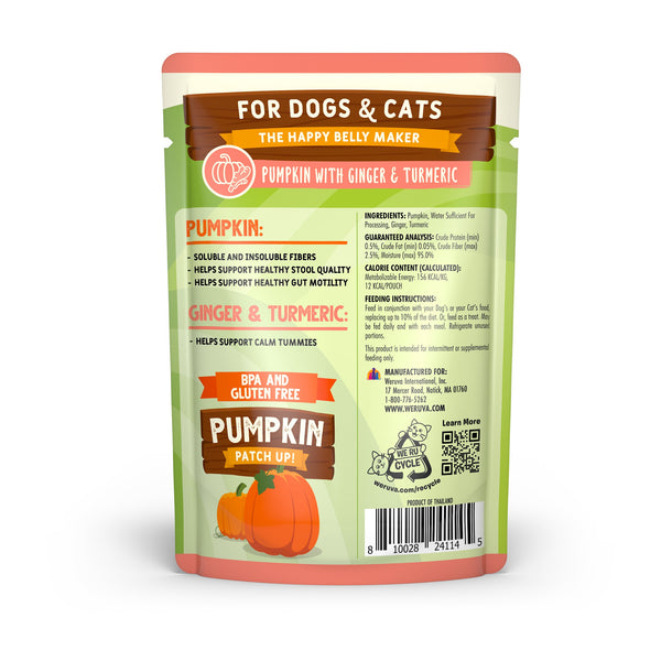 Weruva Pumpkin Patch Up! with Ginger & Turmeric 2.8oz