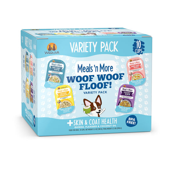 Weruva Woof Woof Floof Skin & Coat Health Variety Pack
