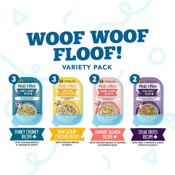 Weruva Woof Woof Floof Skin & Coat Health Variety Pack