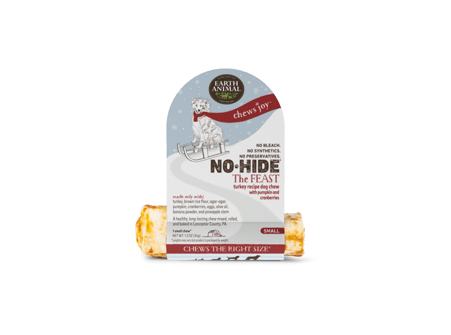 No Hide Holiday Feast No Hide Chew 4in