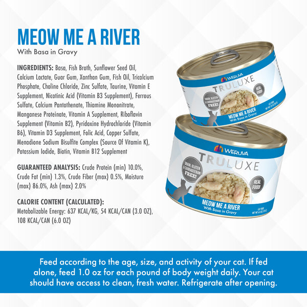 Weruva Truluxe Meow Me A River 3-oz