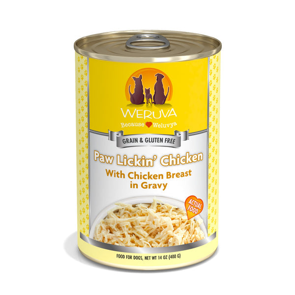 Weruva Paw Lickin' Chicken Canned Dog Food 14-oz