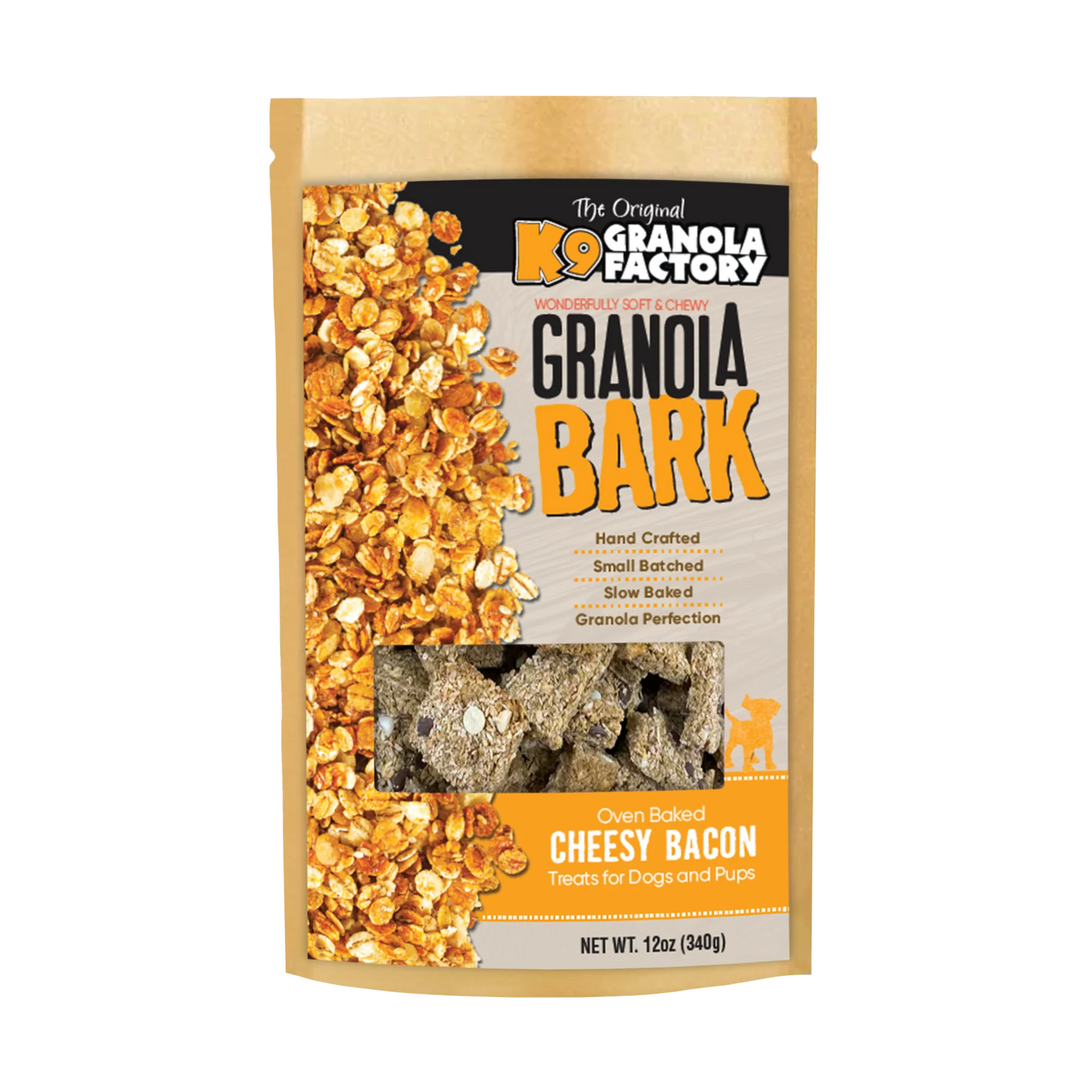 K9 Granola Factory Soft & Chewy Granola BARK Treats 10oz
