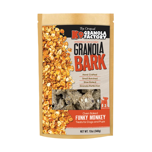K9 Granola Factory Soft & Chewy Granola BARK Treats 10oz
