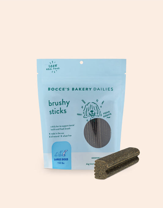 Bocce's Bakery Brushy Sticks Dental Treat Large 16oz