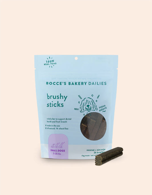 Bocce's Bakery Brushy Sticks Dental Treat Small 13oz