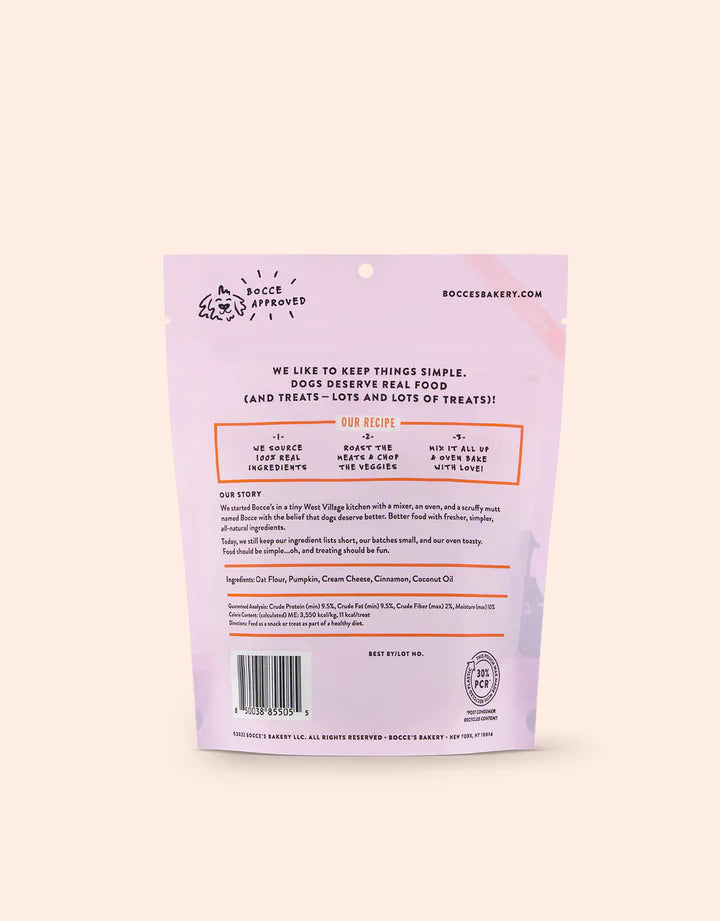 Bocce's Bakery Halloween Ghost Bites 5 Oz Bag