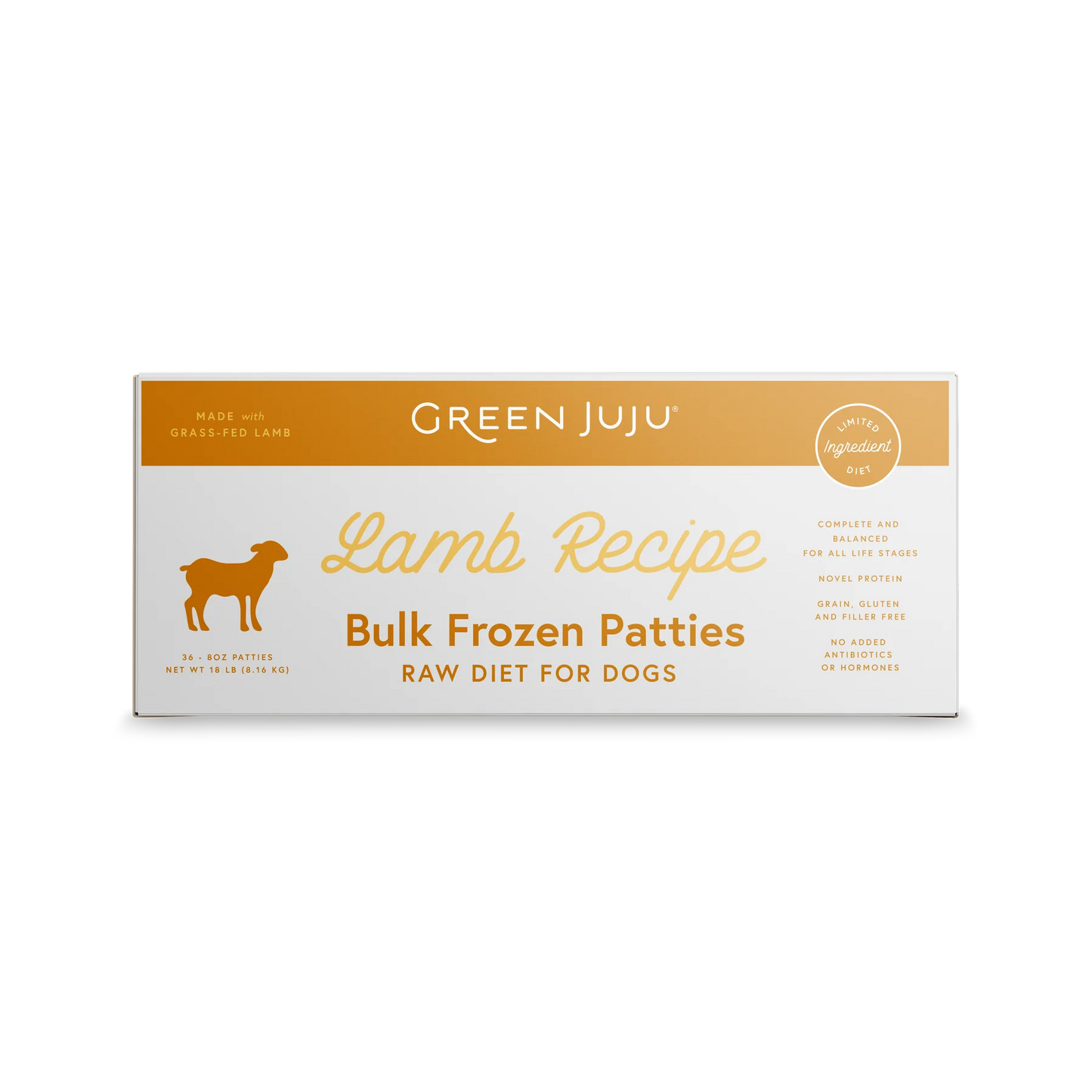 Green Juju Lamb Recipe Frozen Patties & Sliders