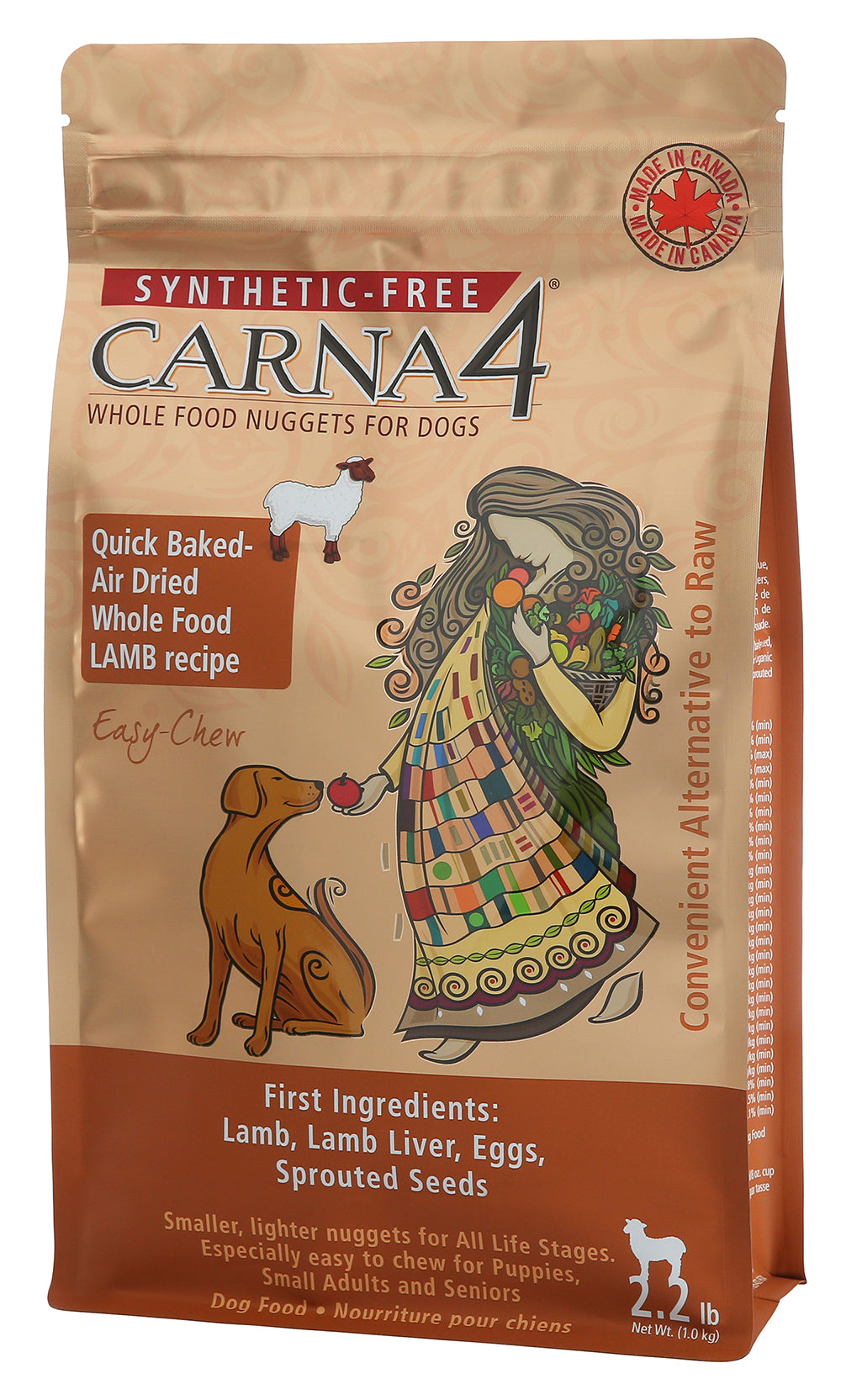 Carna4 Easy Chew Dog Food Lamb Recipe
