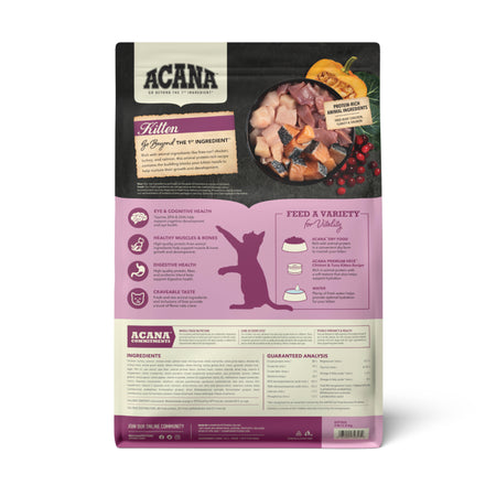 Acana Highest Protein Kitten Recipe 4lb