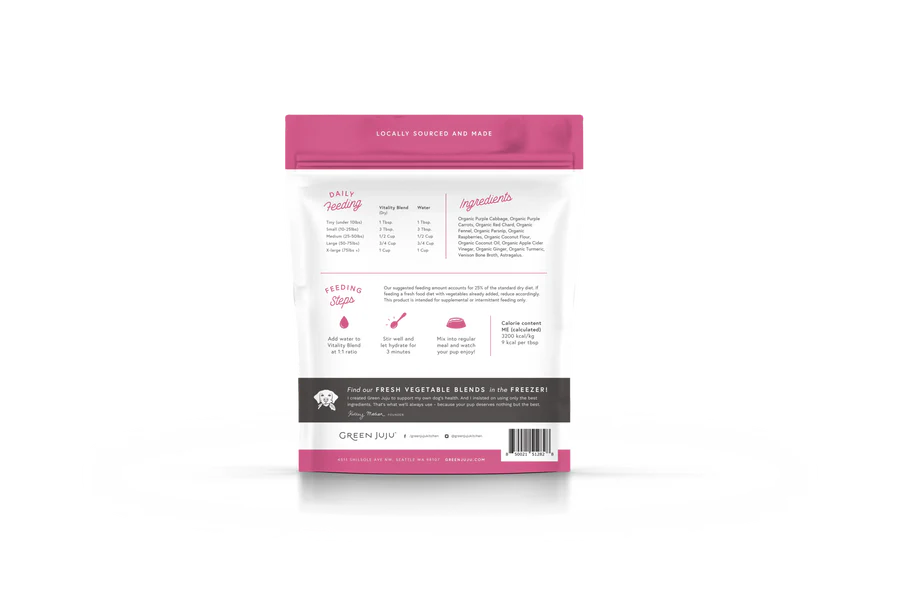 Green JuJu Freeze Dried Vitality Blend with Astragulus