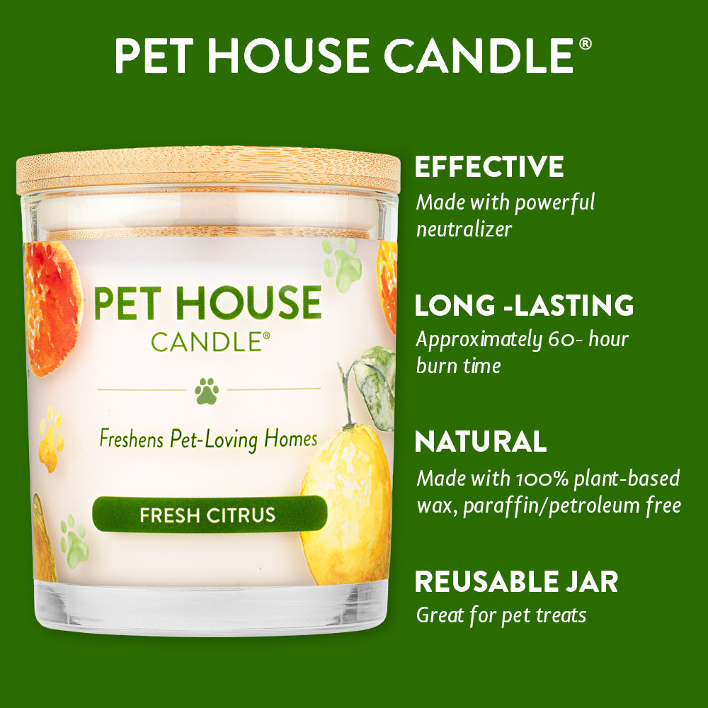 Pet House Fresh Citrus Candle