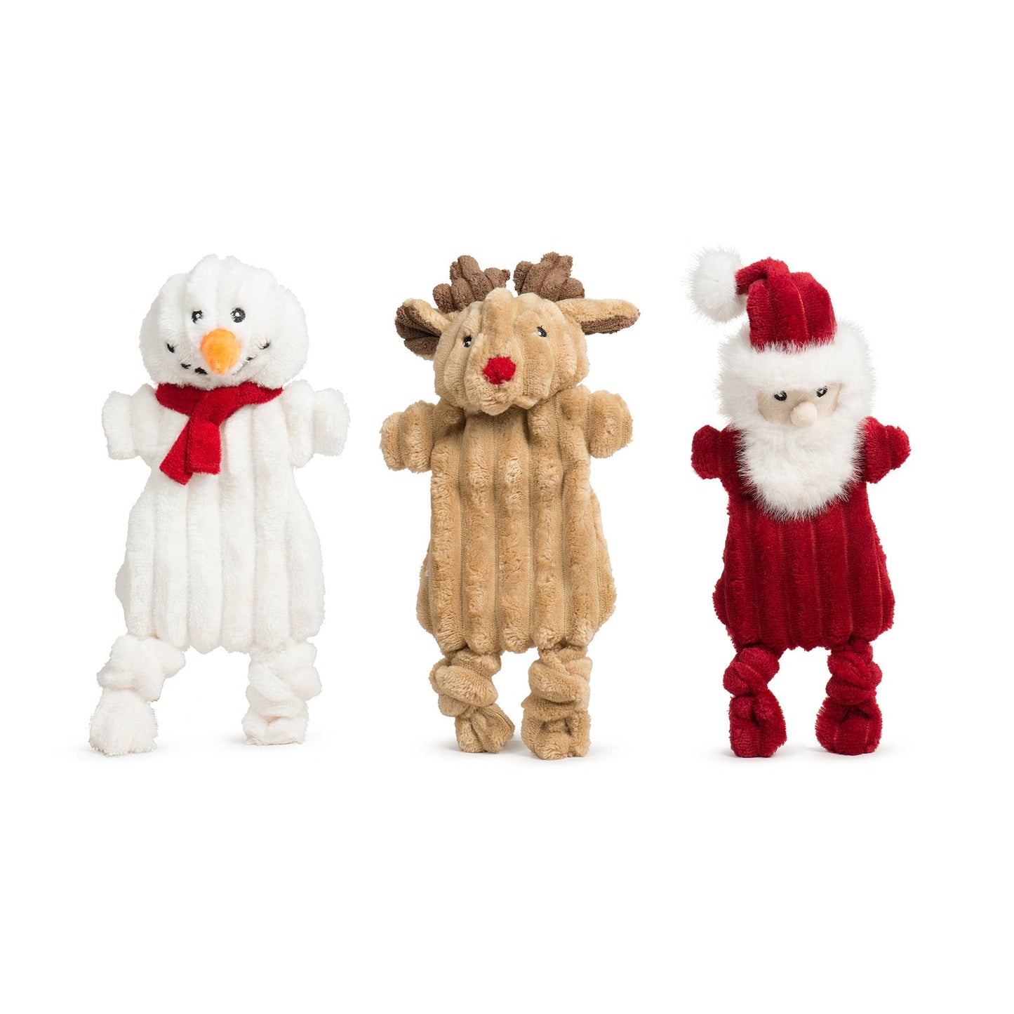 HuggleHounds Holiday Flatties Large Assorted