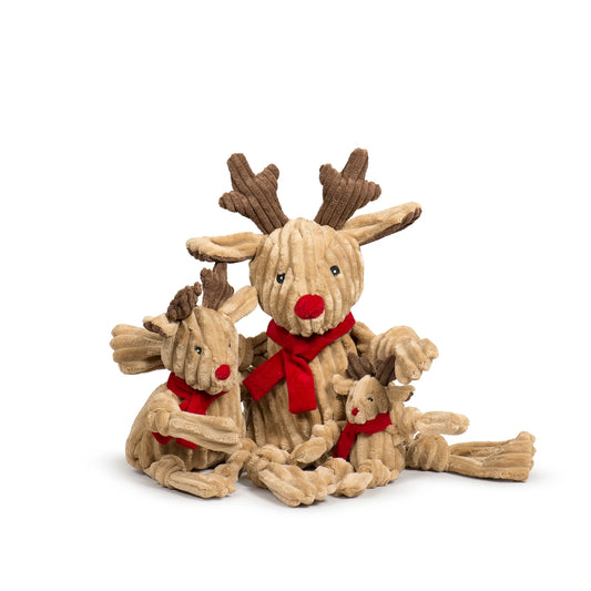 HuggleHounds Rudy Reindeer Knottie