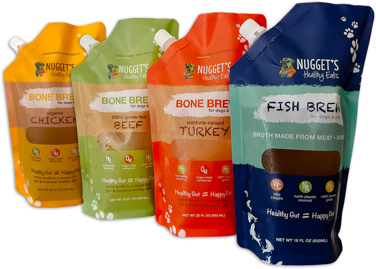 Nugget's Healthy Eats Frozen Bone Brew Broth Turkey Recipe