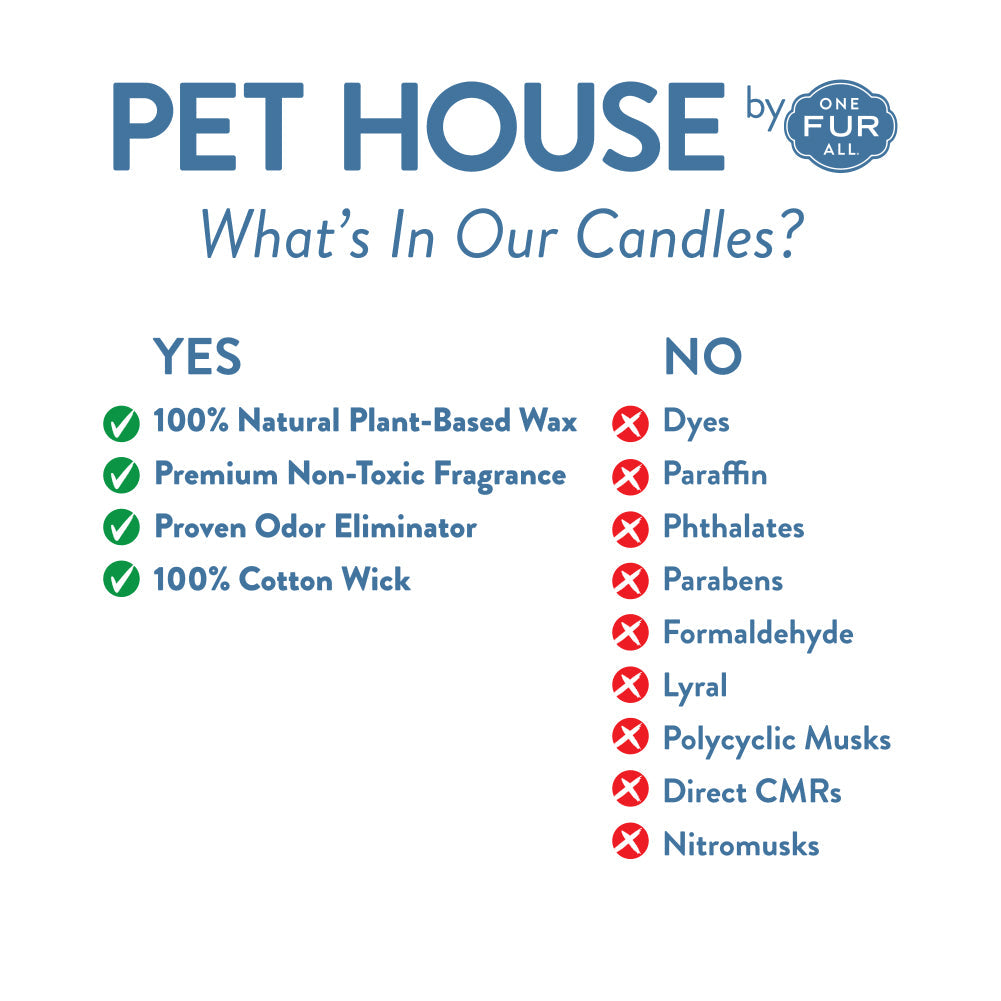 Pet House Candy Cane Candle 9oz