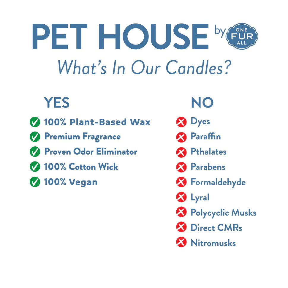 Pet House Yuzu Ginger Candle 9oz