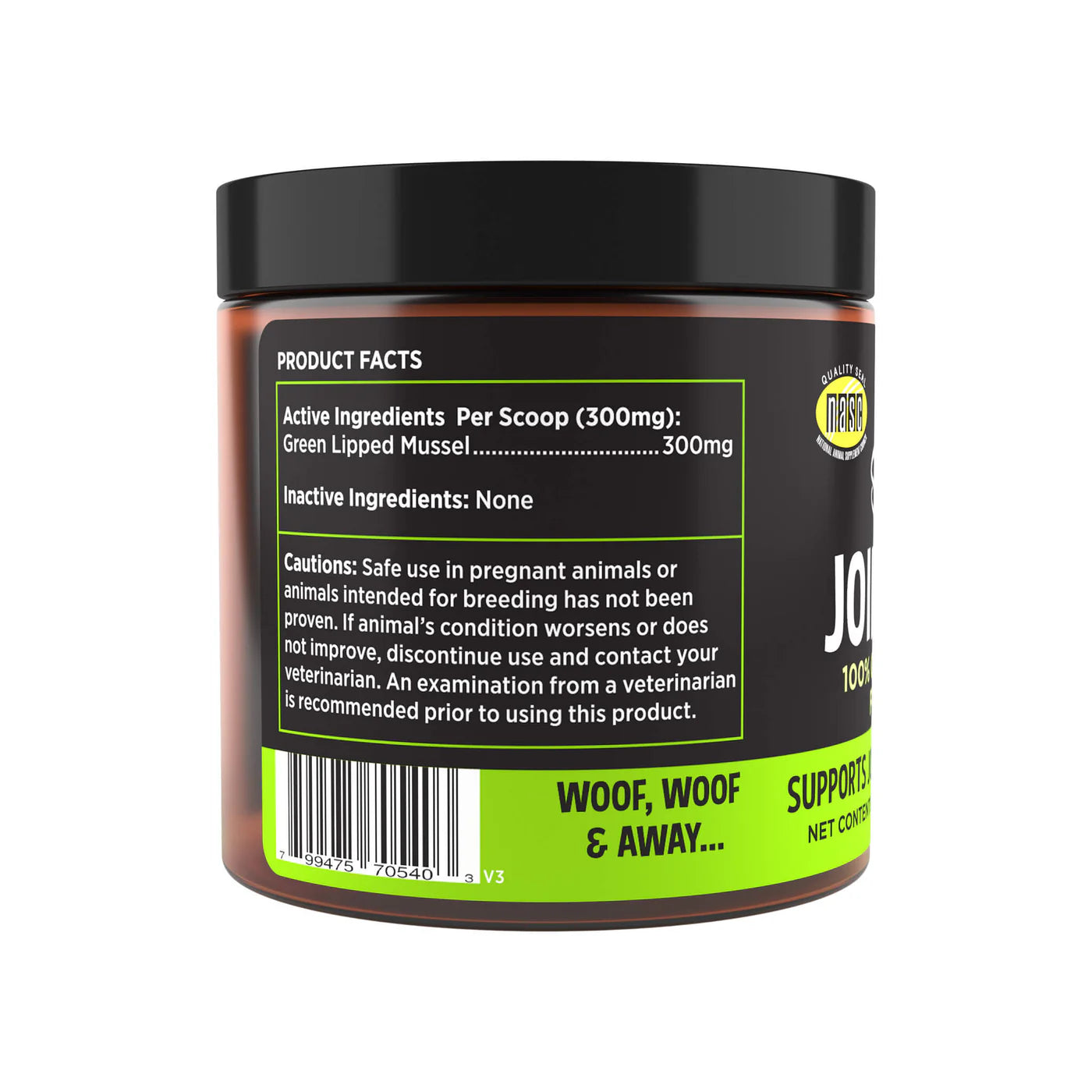 Super Snouts Joint Power Green Lipped Mussel Powder