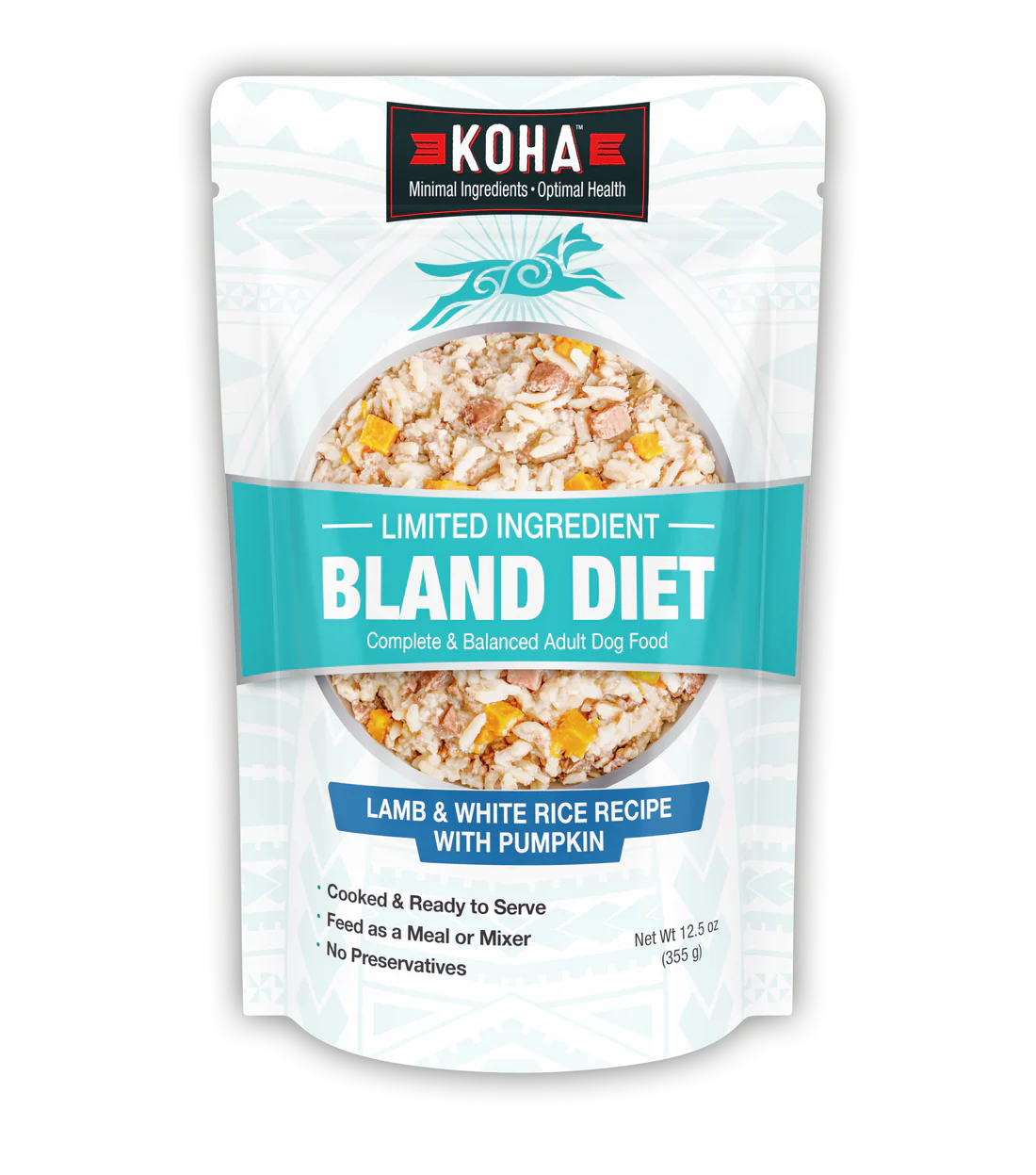 Koha Limited Ingredient Bland Diet Lamb & White Rice Recipe for Dogs
