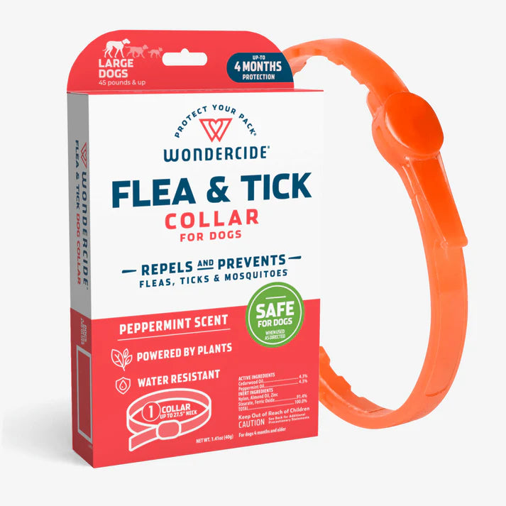 Wondercide Flea & Tick Collar For Dogs Peppermint