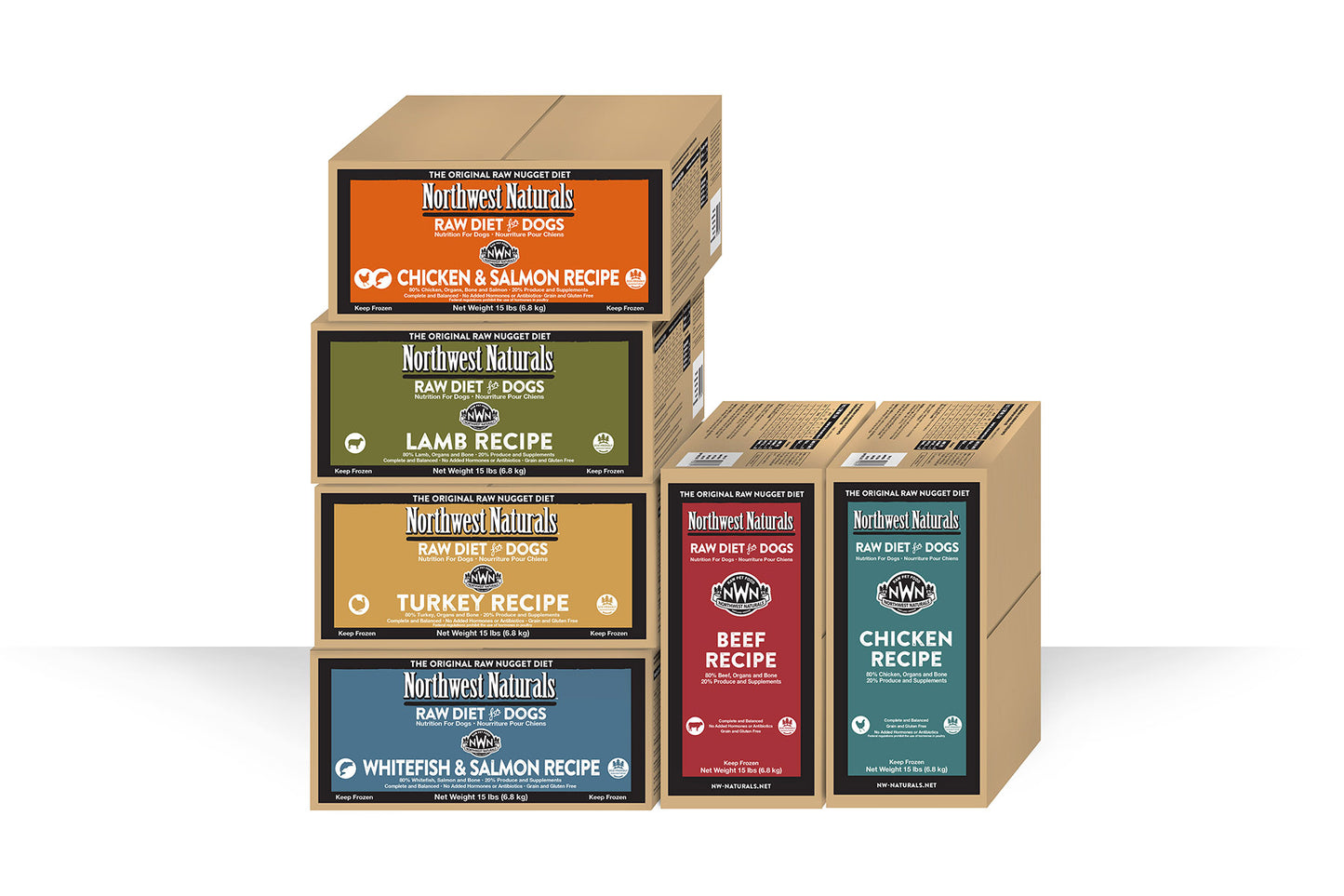 Northwest Naturals Frozen Chicken & Salmon Nuggets