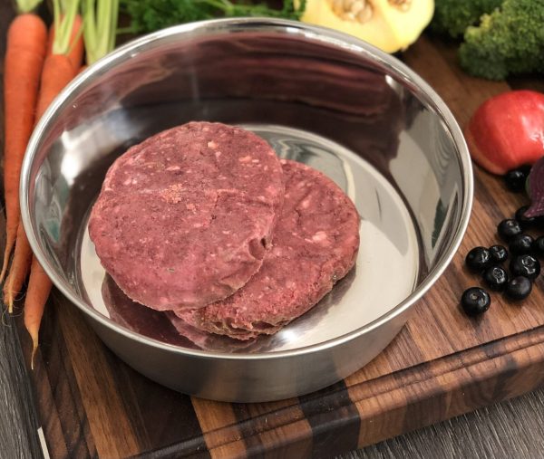 OC Raw Frozen Raw Dog Food Duck & Produce 6lb