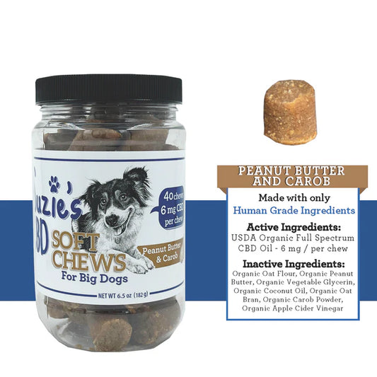 Suzie's 6mg CBD Soft Chews for Big Dogs