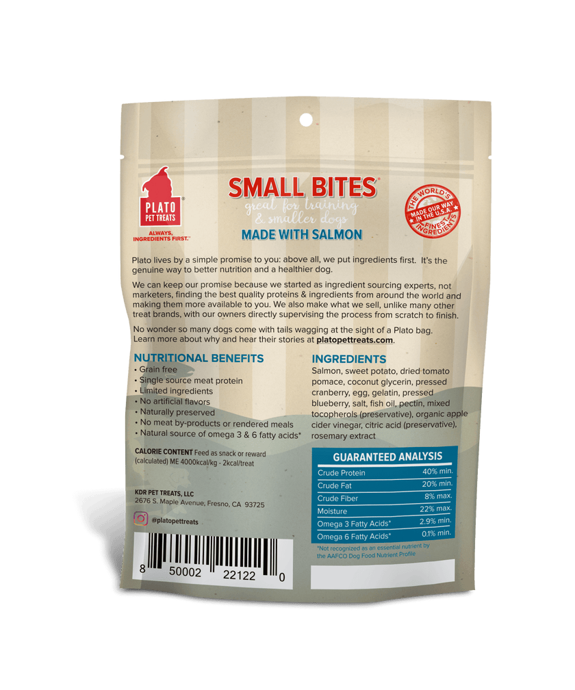 Plato Small Bites Salmon 6-oz