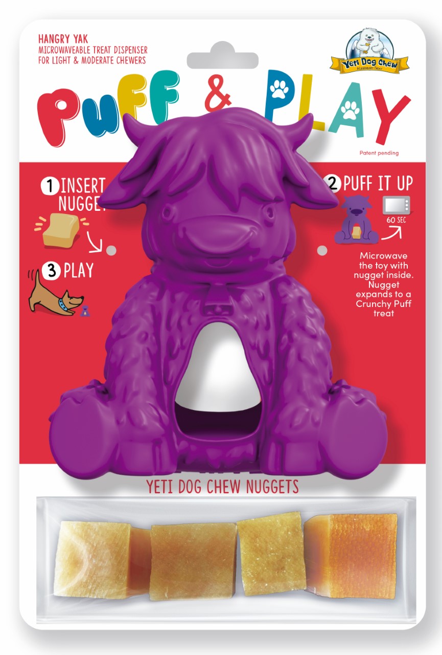 Yeti Dog Chew Hangry Yak Puff & Play