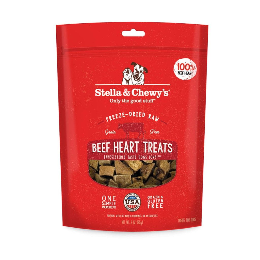 Stella & Chewy's Freeze Dried Beef Heart Treats 3oz