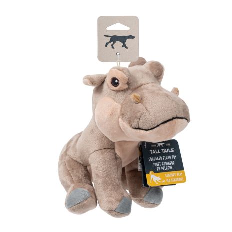 Tall Tails Plush Hippo 8"