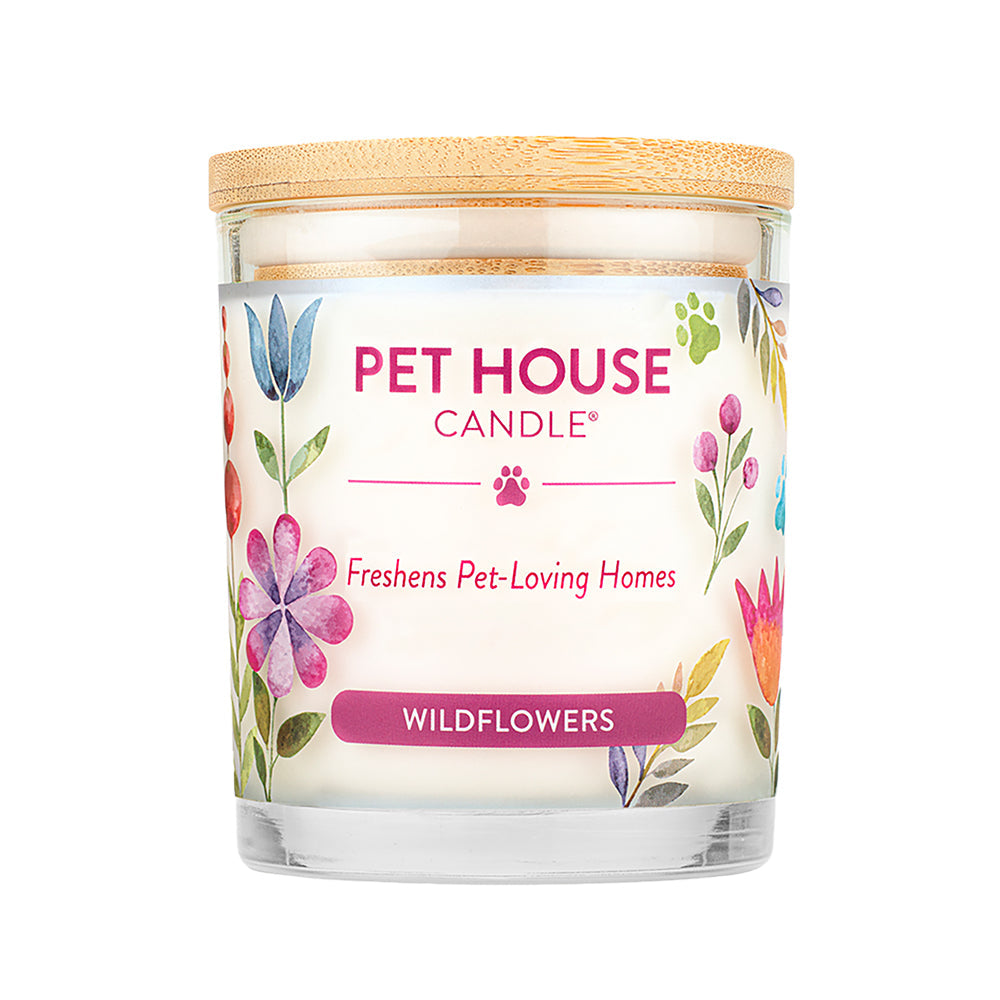 Pet House Wildflowers Candle