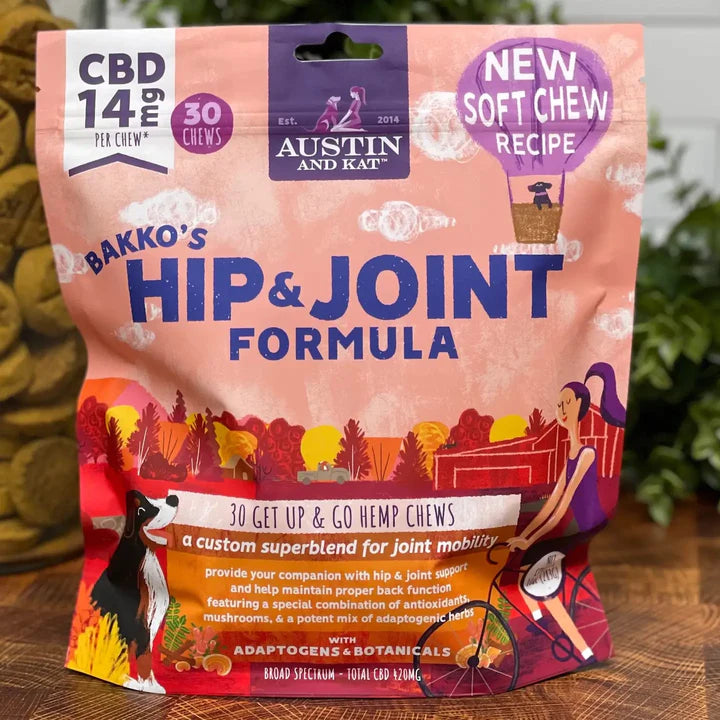 Austin & Kat 14mg Hip & Joint CBD Chews