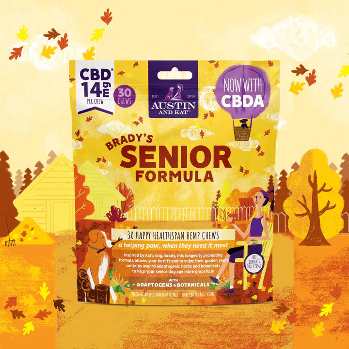 Austin & Kat 14mg Senior Blend CBD Chews