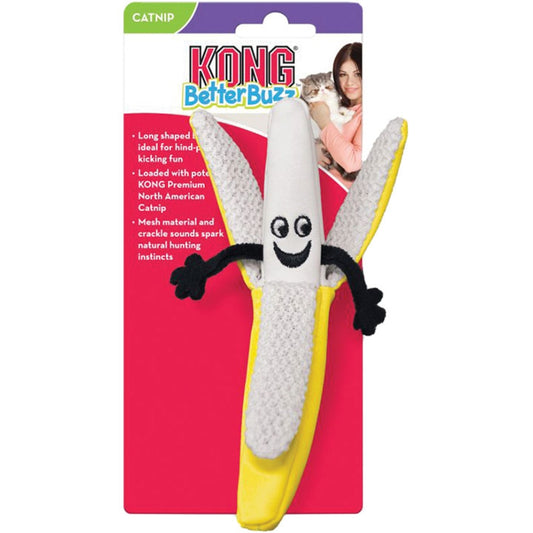 Kong Cat Better Buzz Banana Toy