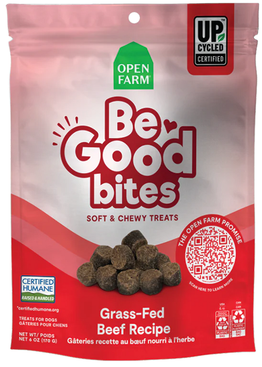 Open Farm Be Good Bites Soft & Chewy Dog Treats