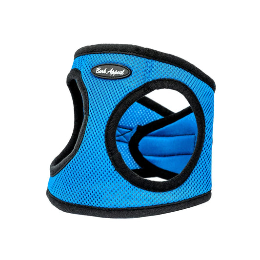 Bark Appeal Blue Mesh Step In Harness