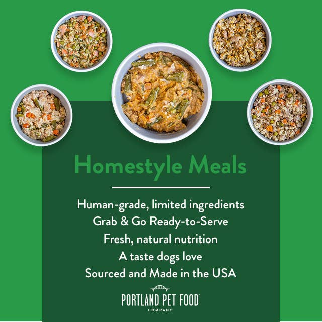 Portland Pet Food Company Grandma Ada's Turkey and Yams Homestyle Dog Meal