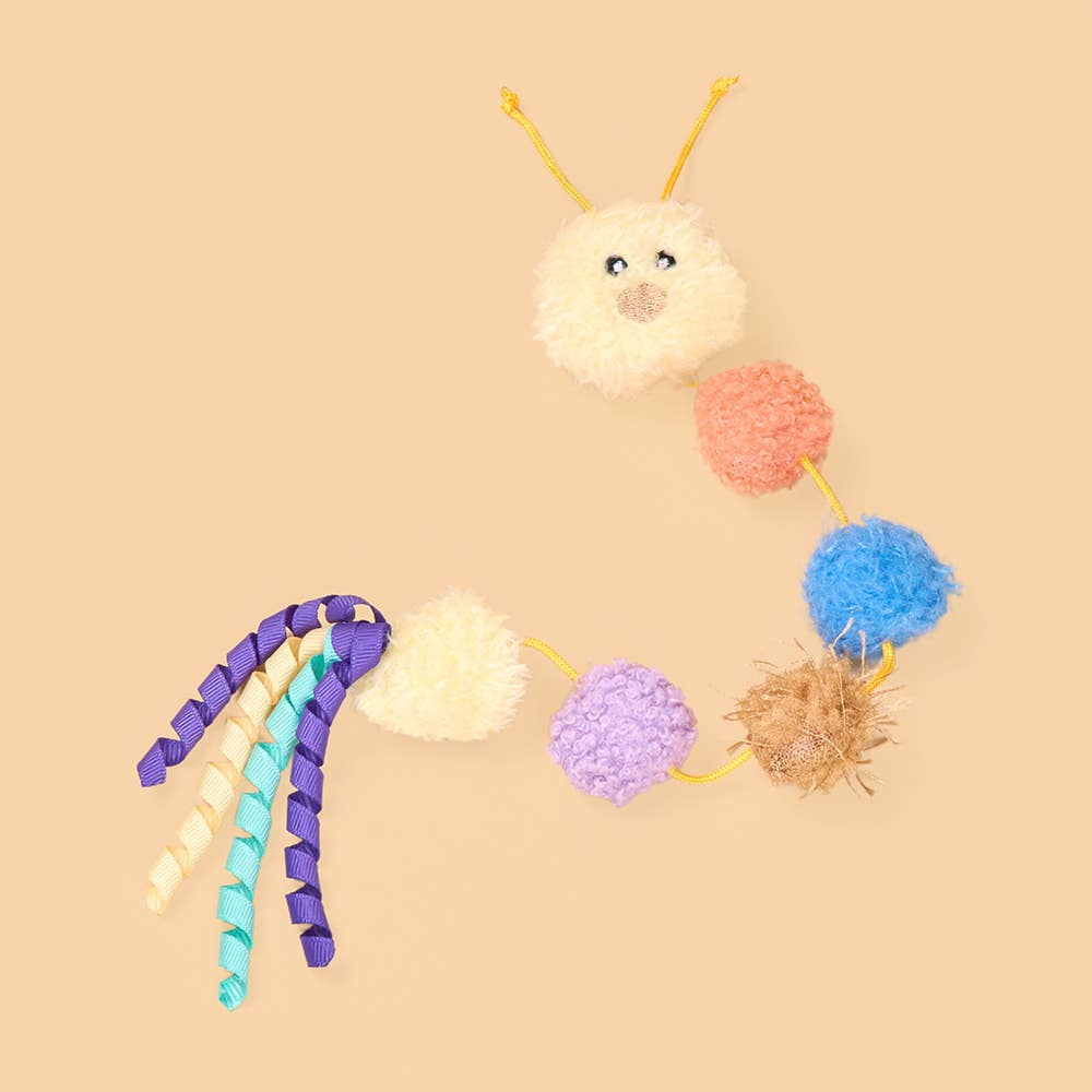 Zippy Paws ZippyClaws PomPom Caterpillar